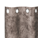 Draperii 2 piese cu œillets cappuccino 260x140 cm - WALTI WALTI