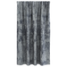 Cortine din velur 2 buc cu buzunare pentru baghetă Argintii 140x140 cm - WALTI WALTI