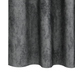 Draperii din Catifea 2 bucăți cu găici Gri 175x140 cm - WALTI WALTI