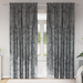 Draperii 2 piese buzunare baghetă gri 260x140 cm - WALTI WALTI