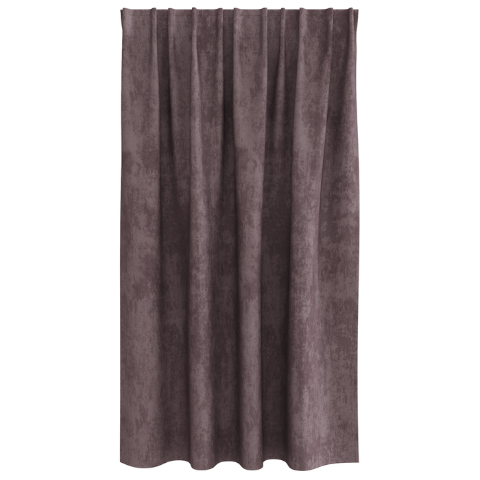 draperii din catifea 2 piese cu ochiuri maro 140x140 cm - WALTI WALTI