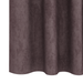 Draperii 2 buc cu ochiuri maro 225x140 cm - WALTI WALTI