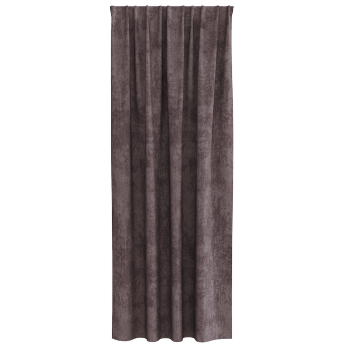 Draperii 2 buc cu ochiuri maro 225x140 cm - WALTI WALTI