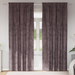 Draperii 2 buc cu ochiuri maro 225x140 cm - WALTI WALTI