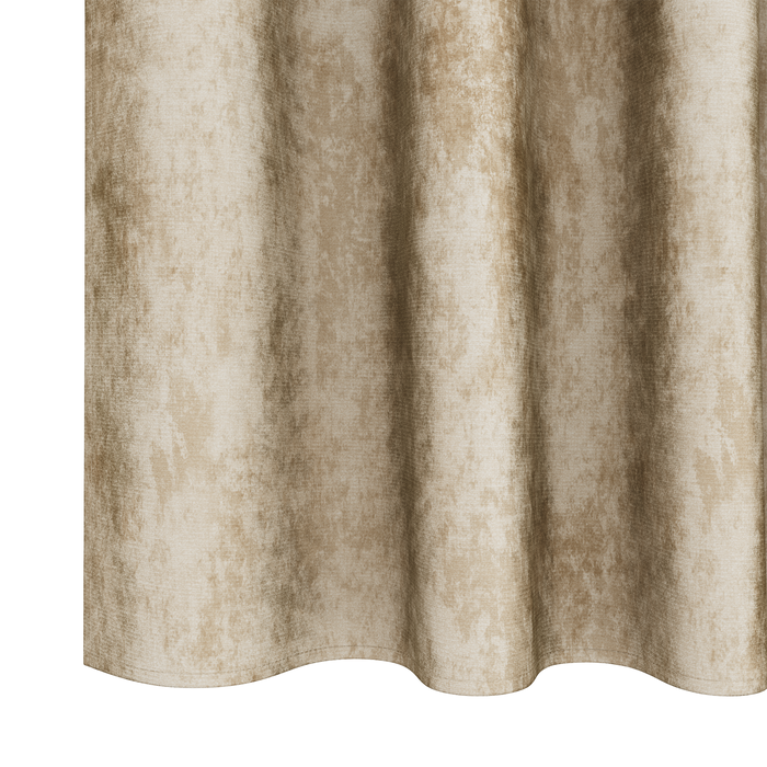 Draperii din catifea 2 buc cu buzunare pentru baghetă crem 225x140 cm - WALTI WALTI