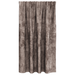 Draperii din catifea 2 buc cu buzunare pentru baghetă Cappuccino 140x140 cm - WALTI WALTI