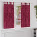 Draperii din Catifea 2 buc cu Bucle Tab Roșu Vin 175x140 cm - WALTI WALTI