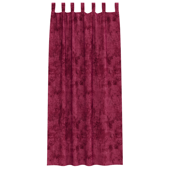 Cortine de Catifea 2 pcs cu Ochiuri Bordo 245x140 cm - WALTI WALTI