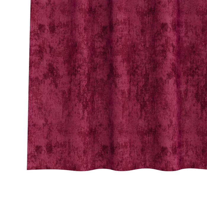 Draperii din Catifea 2 buc cu Ochiuri Bordo 260x140 cm - WALTI WALTI