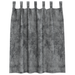 Draperii din Catifea 2 buc cu Ochiuri Gri 140x140 cm - WALTI WALTI