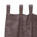 draperii catifea 2 piese cu ochiuri maro 140x140 cm - WALTI WALTI