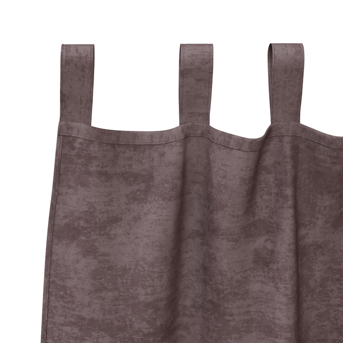 Draperii din catifea 2 buc cu bucle superioare maro 260x140 cm - WALTI WALTI