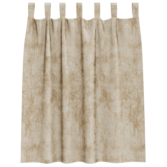 Draperii catifea 2 buc. cu găuri crem 140x140 cm - WALTI WALTI