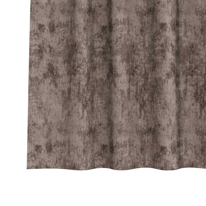 Draperii din catifea 2 buc cu ochiuri Cappuccino 245x140 cm - WALTI WALTI