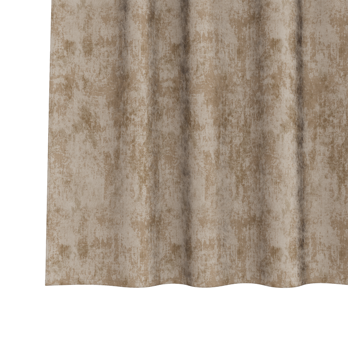 Draperii din Catifea 2 pcs cu Capete de Tab Champagne 245x140 cm - WALTI WALTI