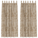Draperii din Catifea 2 buc cu ochiuri Champagne 260x140 cm - WALTI WALTI