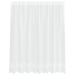 Cortină din Dantelă cu perdele Floral Alb 200 x 180 cm Poliester - WALTI WALTI