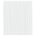 Cortină din Dantelă cu perdele Floral Alb 400 x 280 cm Poliester - WALTI WALTI