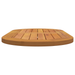 Suprafață Ovală din Lemn Solid de Acacia 80x40x2 cm - WALTI WALTI