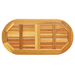 Blat de masă 90x45x2,2 cm Oval din lemn solid de acacia - WALTI WALTI