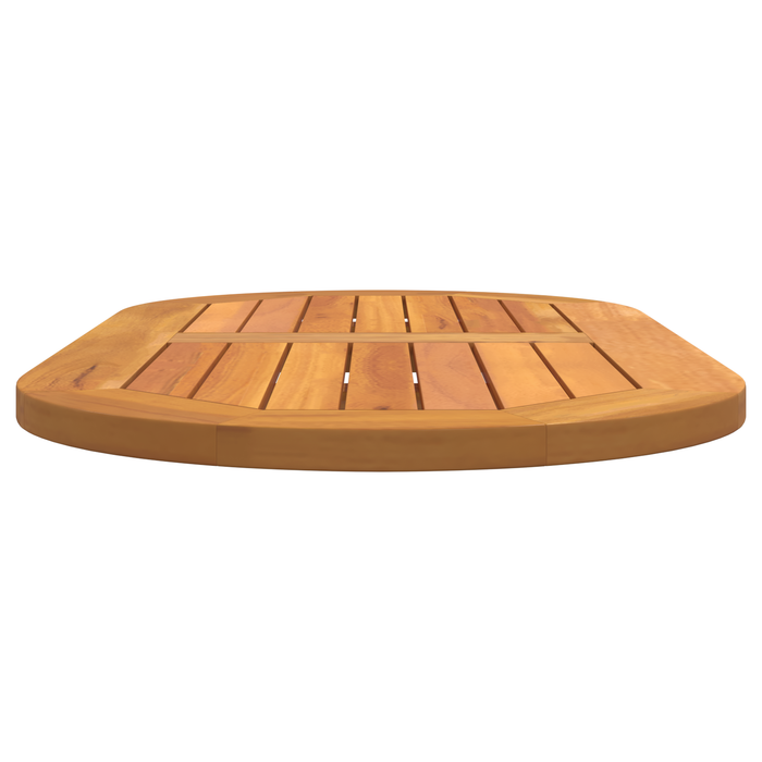 Blat de masă 90x45x2,2 cm Oval din lemn solid de acacia - WALTI WALTI
