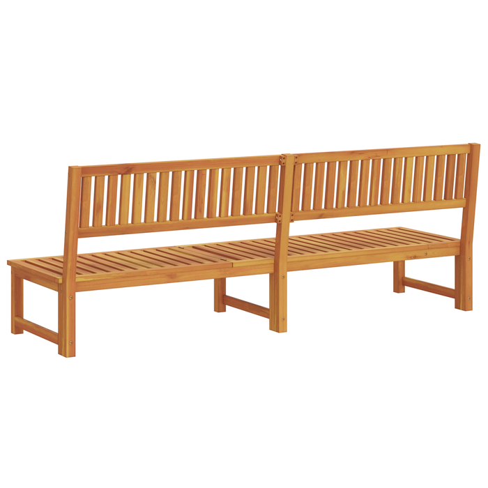 Șezlong 3 în 1 Funcție Lemn Solid de Acacia - WALTI WALTI
