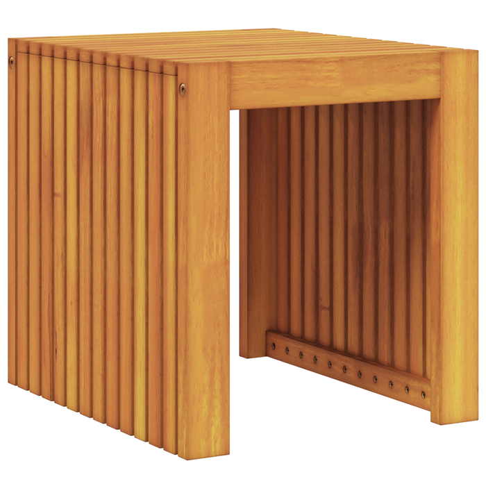 Masă laterală de grădină 43x36x40 cm din lemn masiv de tec - WALTI WALTI