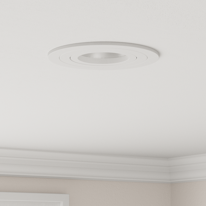 Spoturi încorporate 6 buc Rotund GU10 Alb Ø91 mm - WALTI WALTI