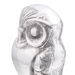 Suporturi decorative pentru cărți vidaXL 2 buc Argintiu 12x9x19 cm Aluminiu Bufniță - WALTI WALTI