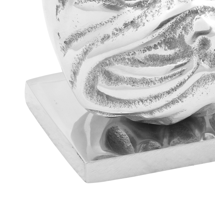 Suporturi decorative pentru cărți 2 buc Argintiu 8x12x16,5 cm Aluminiu Câine - WALTI WALTI