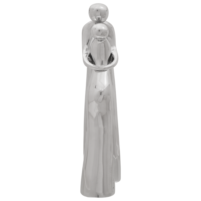 Sculptură, argintiu, 10x16x49 cm, aluminiu - WALTI WALTI