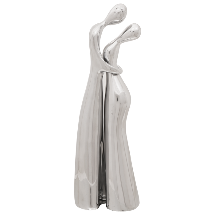 Sculptură, argintiu, 10x16x49 cm, aluminiu - WALTI WALTI