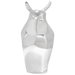 Sculptură taur, argintiu, 37x44x17 cm, aluminiu - WALTI WALTI