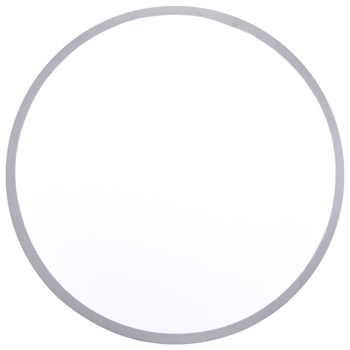 Lustră, gri, montaj încastrat, Ø 30 cm, țesătură, E27 - WALTI WALTI