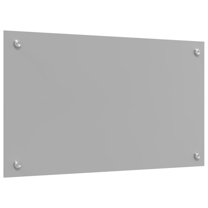 Contrablat bucătărie gri deschis 70x40x0.6 cm sticlă securizată - WALTI WALTI