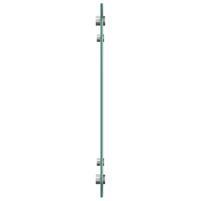 Contrablat bucătărie gri deschis 70x40x0.6 cm sticlă securizată - WALTI WALTI