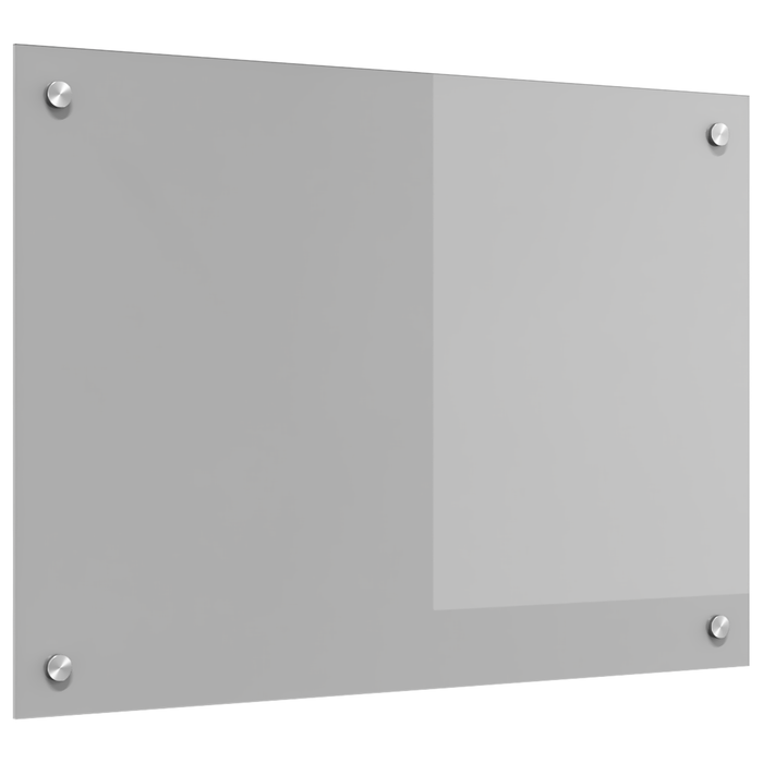 Contrablat bucătărie gri deschis 70x50x0.6 cm sticlă securizată - WALTI WALTI