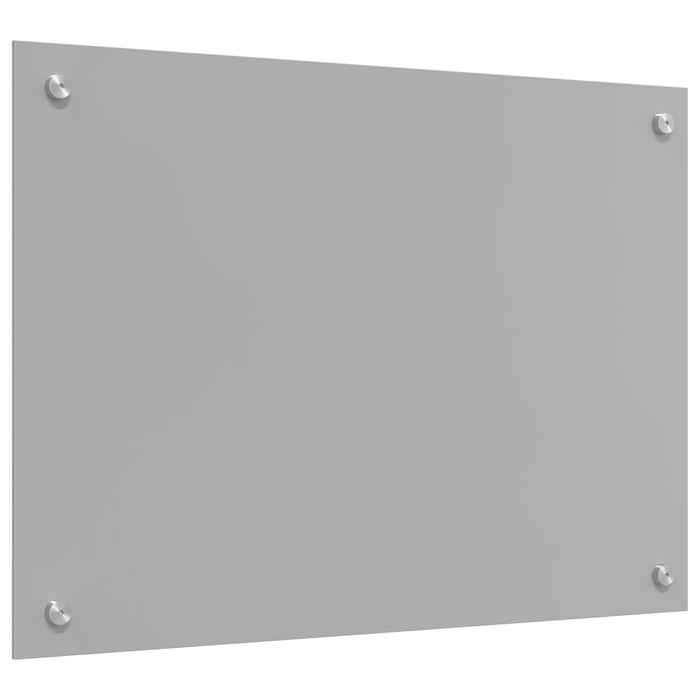 Contrablat bucătărie gri deschis 70x50x0.6 cm sticlă securizată - WALTI WALTI