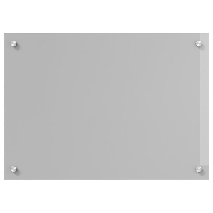 Contrablat bucătărie gri deschis 70x50x0.6 cm sticlă securizată - WALTI WALTI