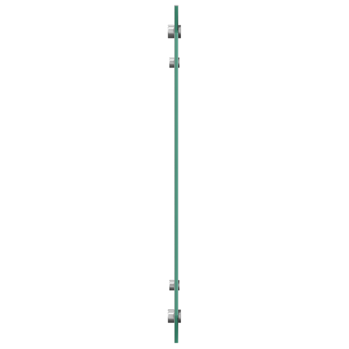 Contrablat bucătărie gri deschis 70x50x0.6 cm sticlă securizată - WALTI WALTI