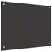 Contrablat bucătărie gri închis 80x60x0.6 cm sticlă securizată - WALTI WALTI
