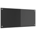 Contrablat bucătărie gri închis 90x40x0.6 cm sticlă securizată - WALTI WALTI