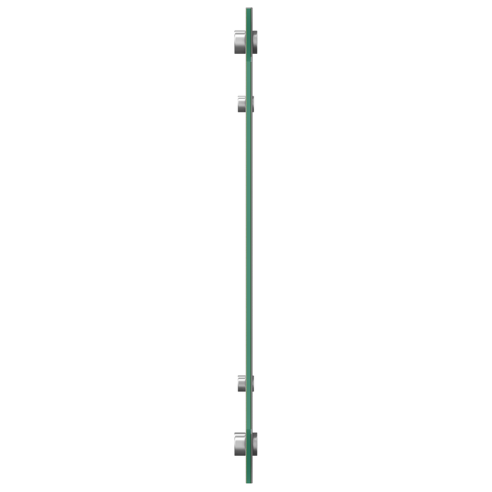 Contrablat bucătărie gri închis 100x40x0.6 cm sticlă securizată - WALTI WALTI