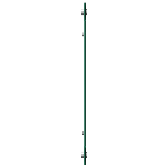 Contrablat bucătărie gri închis 100x50x0.6 cm sticlă securizată - WALTI WALTI