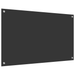 Contrablat bucătărie gri închis 100x60x0.6 cm sticlă securizată - WALTI WALTI