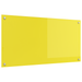 Contrablat bucătărie galben 100x50x0.6 cm sticlă securizată - WALTI WALTI