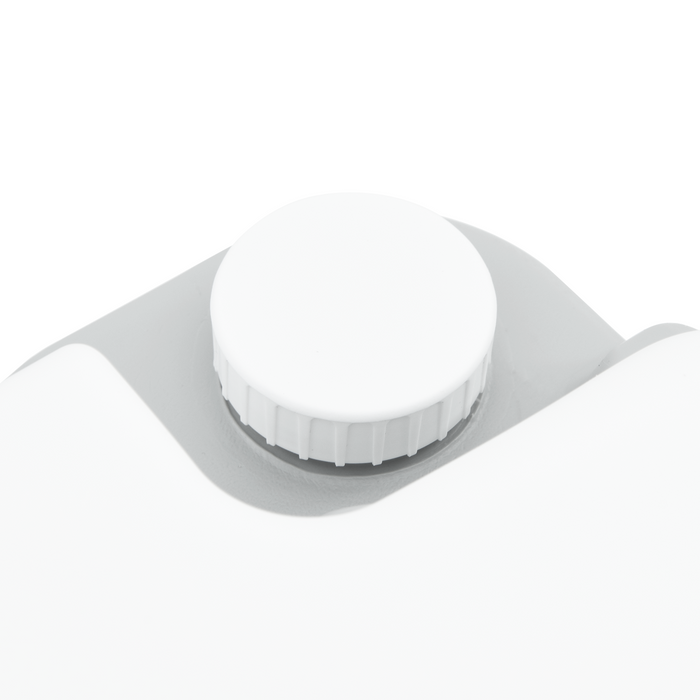 Toaletă de camping vidaXL Corp gri + capac alb Neaplicabil - WALTI WALTI