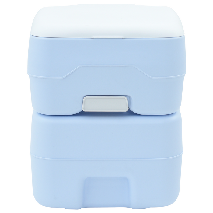 Toaletă de camping corp albastru deschis + capac alb NA NA NA - WALTI WALTI