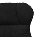 Fotoliu Relaxant Negru Catifea - WALTI WALTI