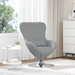 Scaun tip ou, gri deschis, textil - WALTI WALTI